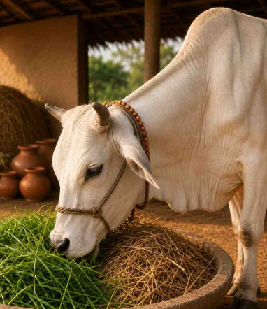 Gau seva moment